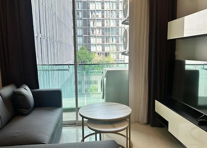 Spacious Sukhumvit Near Emquartier Apartamento